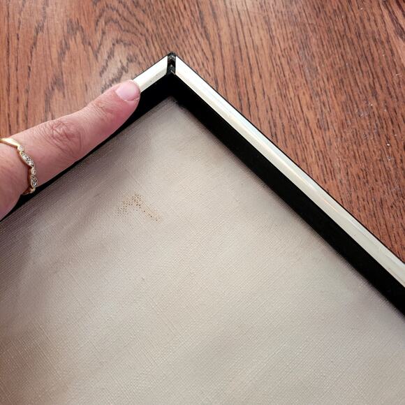 Dreamy Water Sunset Painting Signed Mari Canvas Modern Landscape - Picture 11 of 11